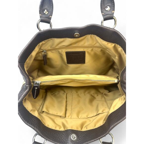 Coach Signature Penelope Jacquard Satchel - Picture 11 of 11